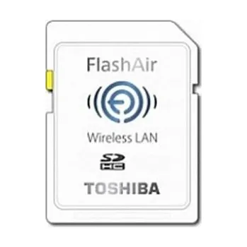 Paměťová karta Toshiba FlashAir 16GB Secure Digital SDHC/ Class 6/ Wi-Fi LAN