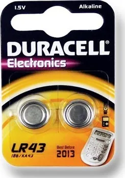 Článková baterie DURACELL knoflíkový článek 1.5V, LR43