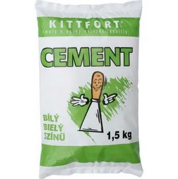 cement Kittfort Cement bílý 1,5 kg