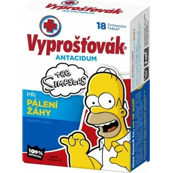The Simpsons Vyprošťovák Antacidum 18 tbl.
