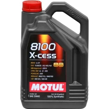 Motul 8100 X-Cess 5W-40 Motorový olej Motul 8100 X-Cess 5W-40