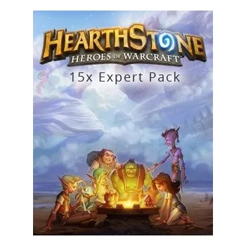 Počítačová hra CD KEY 15x Hearthstone Expert Pack
