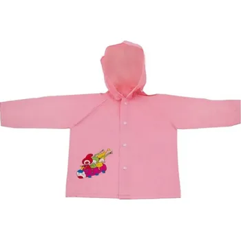 Pláštěnka Presco Group Kouzelná školka růžová 3-4 roky