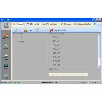 Autodiagnostika Sixtol 00031 TouchScan