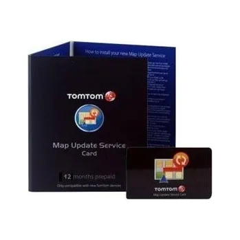 Mapový podklad pro GPS navigaci TomTom karta na 1 roční update map