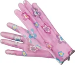 Pracovní rukavice růžové 8"