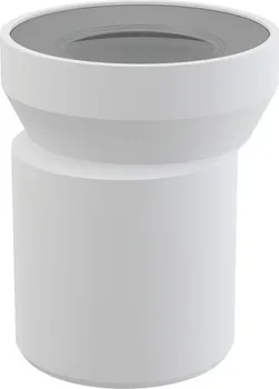Kanalizační potrubí Alca Plast dopojení k WC nátrubek excentrický A92