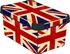 Úložný box Curver L BRITISH FLAG Dekorativní úložný box