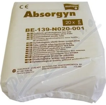 Absorgyn 20 ks Menstruační vložka Absorgyn 20 ks