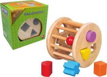 Dřevěná hračka Vkládačka tvary kolo