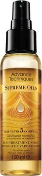 Vlasová regenerace Avon Advance Techniques vyživující duální sprej s luxusními oleji 100 ml