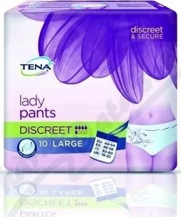 Inkontinenční kalhotky Inkont.kalh.TENA Lady Pants Discreet Large 10ks