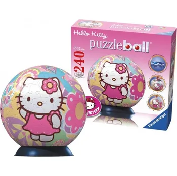 3D puzzle Ravensburger Puzzleball Hello Kitty 240 dílků