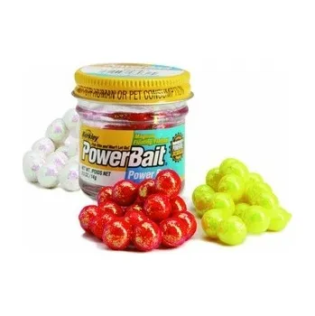 Umělá nástraha Berkley Jikry žlutá - gliter 1cm 40ks