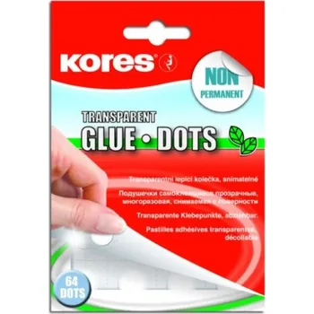 Kancelářské lepidlo Kores Transparent Glue Dots