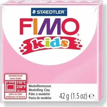 Modelovací hmota Modelovací hmota STAEDTLER FIMO KIDS 42g - růžová světlá