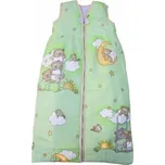 Scarlett Spací pytel mráček zelený