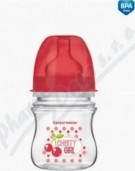Kojenecká láhev CANPOL Láhev EasyStart Fruits 120ml 0% BPA 35212