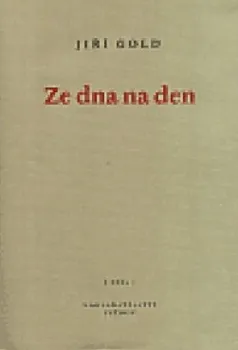 Poezie Ze dna na den - Jiří Gold