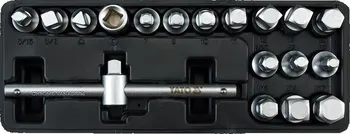 Klíč Klíče nastrčné na zátky olejových van motorů SADA 18 ks Yato YT-0599