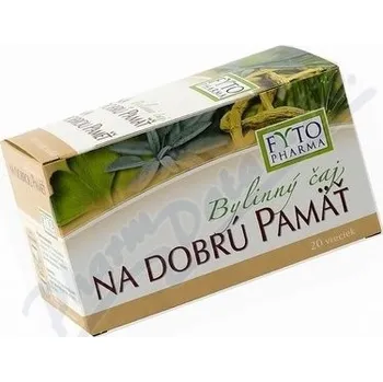 Čaj Fytopharma Bylinný čaj na dobrou paměť 20x1.25g