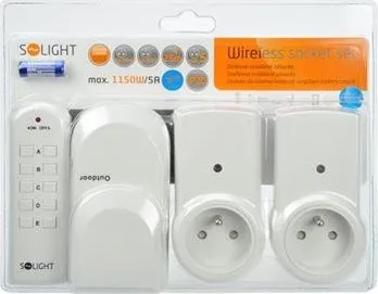 Elektrická zásuvka Solight DY09 set 3+1 bílé