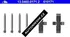 Přislušenství brzdového systému Sada příslušenství kotoučové brzdy ATE (AT 610171) MERCEDES-BENZ