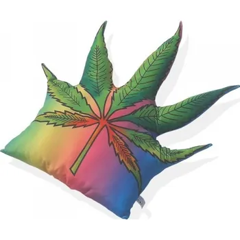 Dekorativní polštářek Polštář Cannabis 50 x 50 cm