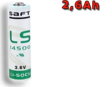 Článková baterie Saft LS 14500 STD lithiový článek 3.6V, 2600mAh
