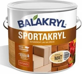 Lak na dřevo Lak Sportakryl V1601 2.5kg mat