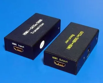 Video kabel Adaptér Value prodlužovací HDMI přes 2x UTP/STP (RJ45)