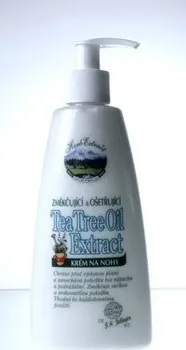 Kosmetika na nohy Herb Extract krém na nohy s Tea Tree Oil s dávkovačem 250ml