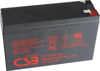 Článková baterie CSB Battery HR1224W F2F1 6,4 Ah 12V