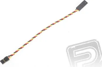 Prodlužovací kabel 4609 S prodlužovací kabel 15cm JR kroucený silný, zlacené kontakty