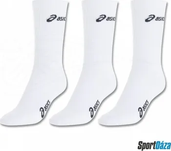 Ponožky Asics 3PPK Crew Sock bílé, EUR 35-38