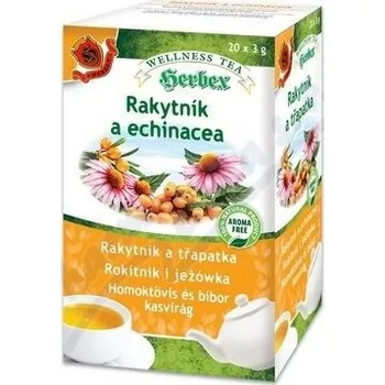 Čaj Herbex Rakytník a třapatka (echinacea) 20x3g n.s.