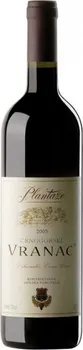 Víno Plantaže Vranac 0,75 l