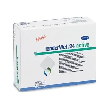 Hartmann Tender Wet 24 Active 5,5 cm / 10 ks Kompres Hartmann Tender Wet 24 Active 5,5 cm / 10 ks