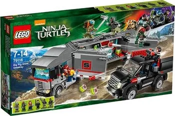 Stavebnice LEGO LEGO Turtles 79116 Únik velkého sněžného náklaďáku