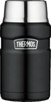 Termoska Thermos Style 710ml matně černá - termoska na jídlo se šálkem 