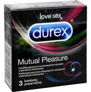 Kondom Durex Mutual Pleasure 3 ks