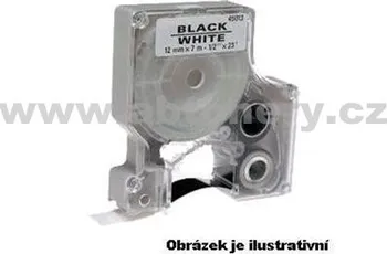 Pásek do tiskárny Páska Dymo D1 24mm x 7m bílá/černá