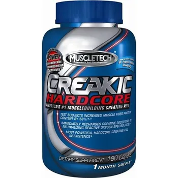 Kreatin Muscletech Creakic Hardcore 180 kapslí