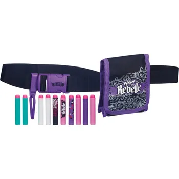 Hasbro Nerf Rebelle brašna s opaskem a 10 šipkami