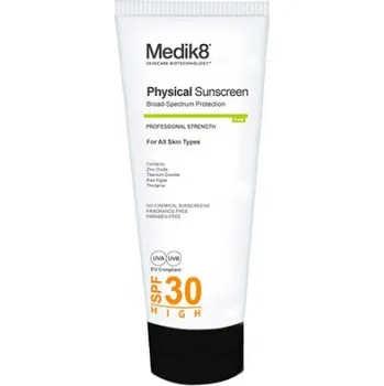 Přípravek na opalování Recenze Medik8 Physical Sunscreen SPF 30 90 ml 