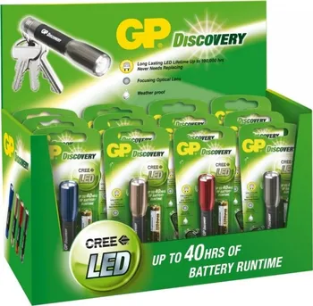 Svítilna LED svítilna GP LCE202 + 1 x AAA baterie GP Ultra