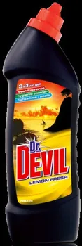 Čisticí prostředek na WC Dr. Devil Lemon Fresh 3v1 tekutý čistič WC 750 ml
