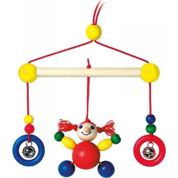 Hračka na kočárek Mertens závěs do kočárku Holka