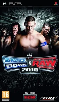 Hra pro starou konzoli WWE SmackDown! vs. RAW 2010 (PSP)