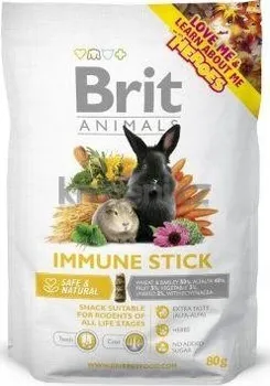 Krmivo pro hlodavce Vafo Brit Animals Immune Stick for Rodents 80 g